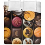 Chocolate Candy Candy Box Gift Cashier Decoration Chocolatier Art Handmade Food Cooking Duvet Cover Double Side (California King Size)
