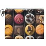 Chocolate Candy Candy Box Gift Cashier Decoration Chocolatier Art Handmade Food Cooking Canvas Cosmetic Bag (XXL)