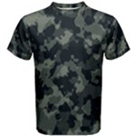 Camouflage, Pattern, Abstract, Background, Texture, Army Men s Cotton T-Shirt
