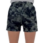 Camouflage, Pattern, Abstract, Background, Texture, Army Sleepwear Shorts