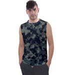 Camouflage, Pattern, Abstract, Background, Texture, Army Men s Regular Tank Top