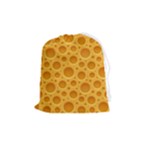 Cheese Texture Food Textures Drawstring Pouch (Medium)