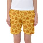 Cheese Texture Food Textures Women s Basketball Shorts