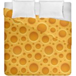 Cheese Texture Food Textures Duvet Cover Double Side (King Size)