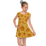 Cheese Texture Food Textures Kids  Cap Sleeve Dress