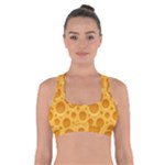 Cheese Texture Food Textures Cross Back Sports Bra