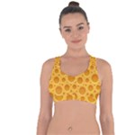 Cheese Texture Food Textures Cross String Back Sports Bra
