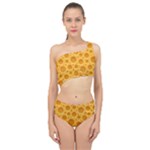 Cheese Texture Food Textures Spliced Up Two Piece Swimsuit