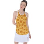 Cheese Texture Food Textures Racer Back Mesh Tank Top