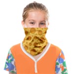Cheese Texture Food Textures Face Covering Bandana (Kids)