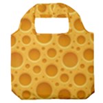 Cheese Texture Food Textures Premium Foldable Grocery Recycle Bag