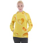 Cheese Texture, Macro, Food Textures, Slices Of Cheese Women s Hooded Pullover