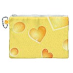 Cheese Texture, Macro, Food Textures, Slices Of Cheese Canvas Cosmetic Bag (XL)