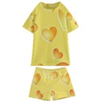 Cheese Texture, Macro, Food Textures, Slices Of Cheese Kids  Swim T-Shirt and Shorts Set