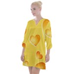 Cheese Texture, Macro, Food Textures, Slices Of Cheese Open Neck Shift Dress