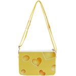 Cheese Texture, Macro, Food Textures, Slices Of Cheese Double Gusset Crossbody Bag