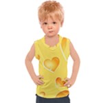Cheese Texture, Macro, Food Textures, Slices Of Cheese Kids  Sport Tank Top