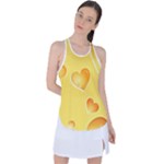 Cheese Texture, Macro, Food Textures, Slices Of Cheese Racer Back Mesh Tank Top