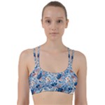 Berries Foliage Seasons Branches Seamless Background Nature Line Them Up Sports Bra