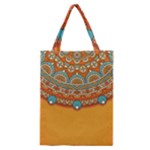 Mandala orange Classic Tote Bag