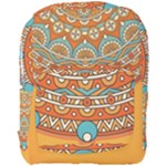 Mandala orange Full Print Backpack