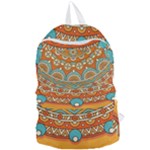 Mandala orange Foldable Lightweight Backpack