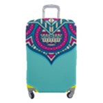 Mandala blue Luggage Cover (Small)