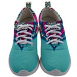 Mandala blue Mens Athletic Shoes