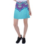 Mandala blue Tennis Skirt