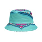 Mandala blue Inside Out Bucket Hat