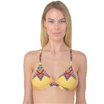 Mandala sun Reversible Tri Bikini Top