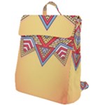 Mandala sun Flap Top Backpack
