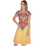 Mandala sun Classic Short Sleeve Dress