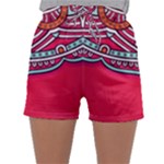 Mandala red Sleepwear Shorts