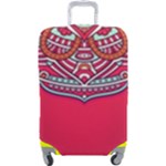 Mandala red Luggage Cover (Large)
