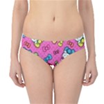 Hello Kitty, Cute, Pattern Hipster Bikini Bottoms