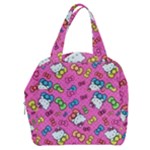 Hello Kitty, Cute, Pattern Boxy Hand Bag