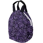 Enigmatic Plum Mosaic Travel Backpack