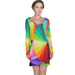 bring colors to your day Long Sleeve Nightdress