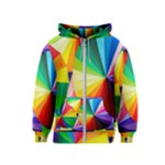 bring colors to your day Kids  Zipper Hoodie