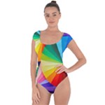 bring colors to your day Short Sleeve Leotard 