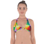 bring colors to your day Halter Neck Bikini Top