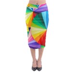 bring colors to your day Midi Pencil Skirt