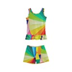 bring colors to your day Kids  Boyleg Swimsuit