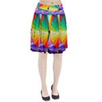 bring colors to your day Pleated Skirt