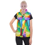 bring colors to your day Women s Button Up Vest