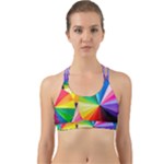bring colors to your day Back Web Sports Bra