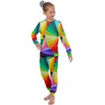 bring colors to your day Kids  Long Sleeve Set 