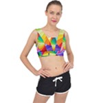 bring colors to your day V-Back Sports Bra