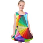 bring colors to your day Kids  Cross Back Dress